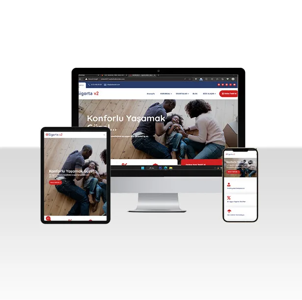Sigorta Firması Web Paketi Oxy — ekran görüntüsü