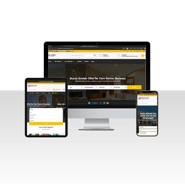 Hazır Emlak Web Paketi Wos — ekran görüntüsü