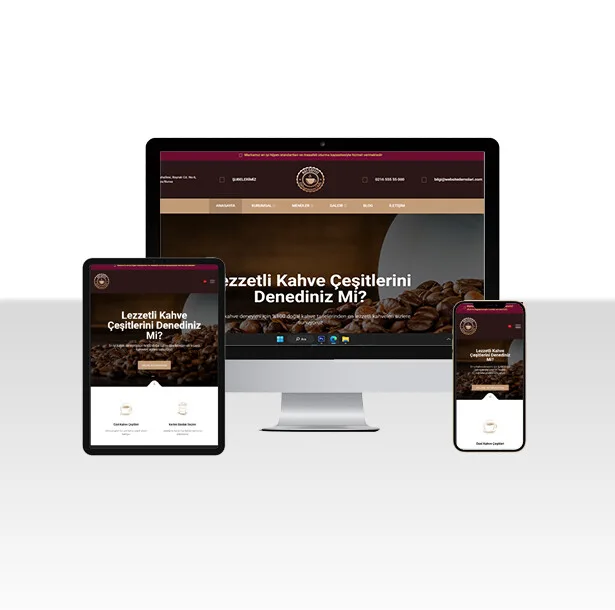 Cafe & Fastfood Web Sitesi Craft — ekran görüntüsü
