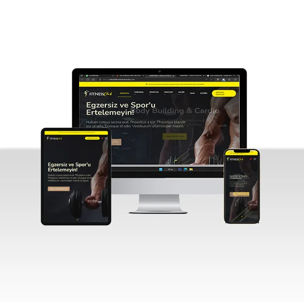 Fitness & Spor Salonu Sitesi Jivo — ekran görüntüsü