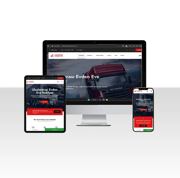 Nakliyat / Lojistik Web Paketi Doss — ekran görüntüsü