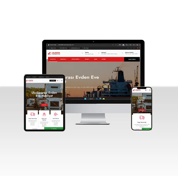 Nakliyat / Lojistik Web Paketi Hook — ekran görüntüsü