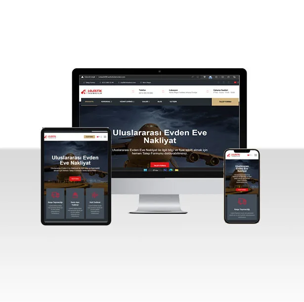 Nakliyat / Lojistik Web Paketi Kai — ekran görüntüsü