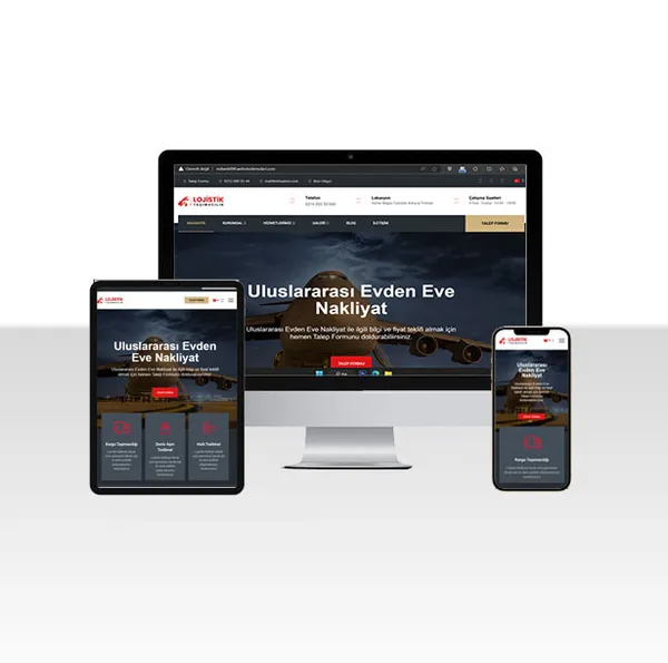 Nakliyat / Lojistik Web Paketi Kai