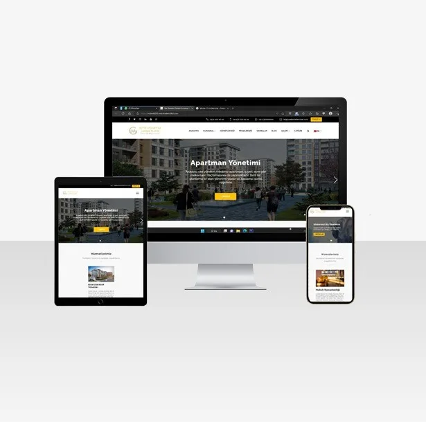 Site Yönetimi Web Paketi Bus — ekran görüntüsü