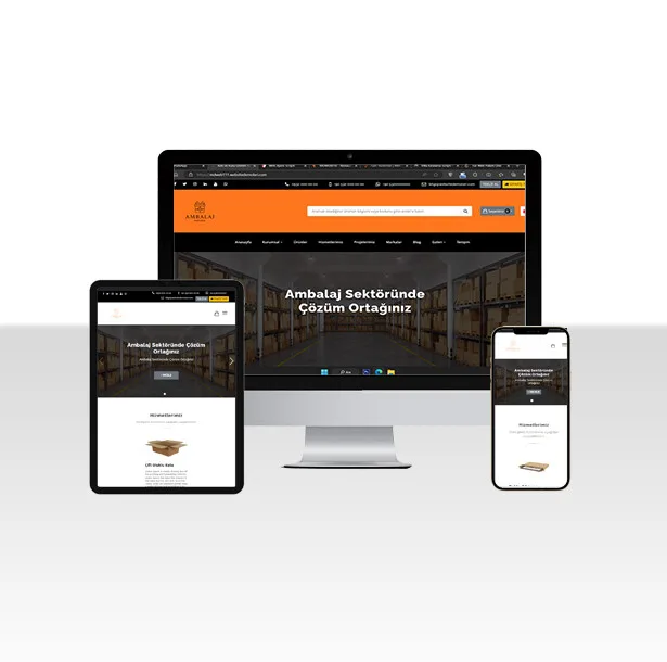 Koli / Kutu Üretim Web Paketi — ekran görüntüsü