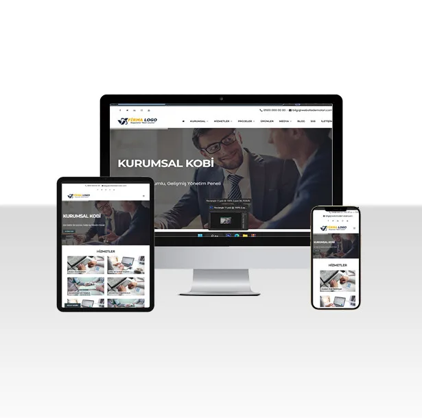 Kobi Web Sitesi Kolp — ekran görüntüsü