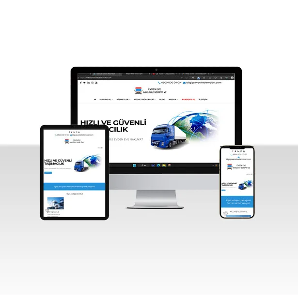 Nakliyatçı Web Paketi Nks — ekran görüntüsü
