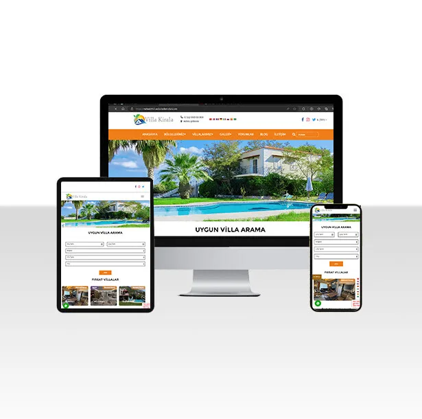 Villa Kiralama Web Sitesi Paketi — ekran görüntüsü