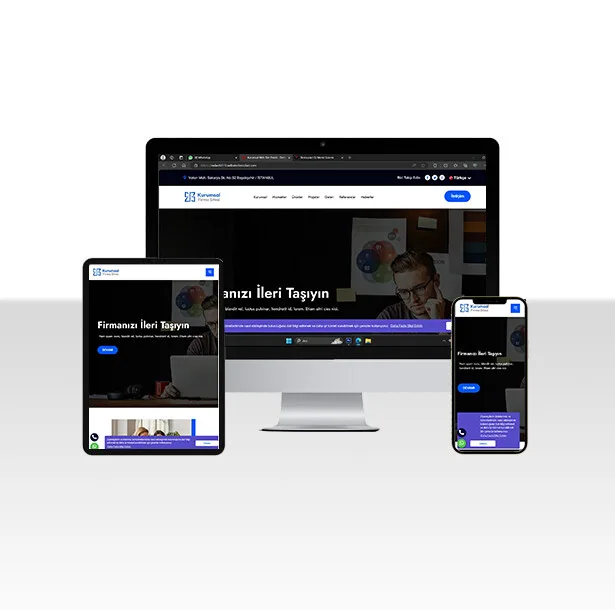 Firma Web Site Paketi Defne — ekran görüntüsü