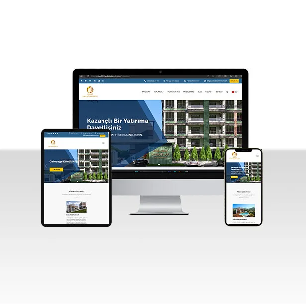 Hazır Kooperatif Sitesi Yazılımı – Koop — ekran görüntüsü