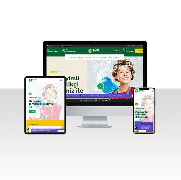Temizlik Web Paketi ValleyX — ekran görüntüsü