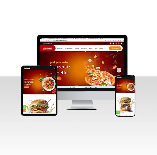 Restaurant / Cafe / Bar / Bistro Sitesi — ekran görüntüsü