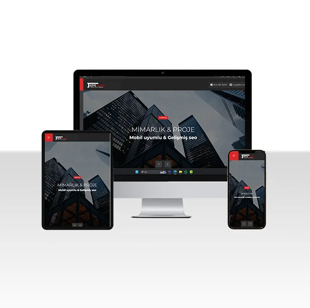 Mimarlık / İnşaat Web Paketi – İnci — ekran görüntüsü