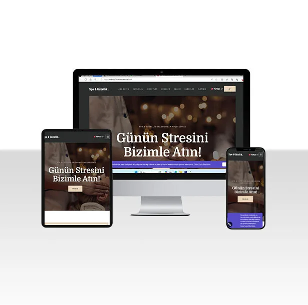Güzellik Merkezi Web Sitesi – Esmer — ekran görüntüsü