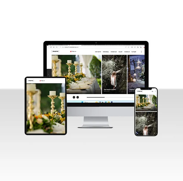 Fotoğrafçılık ve Sergi Web Paketi — ekran görüntüsü