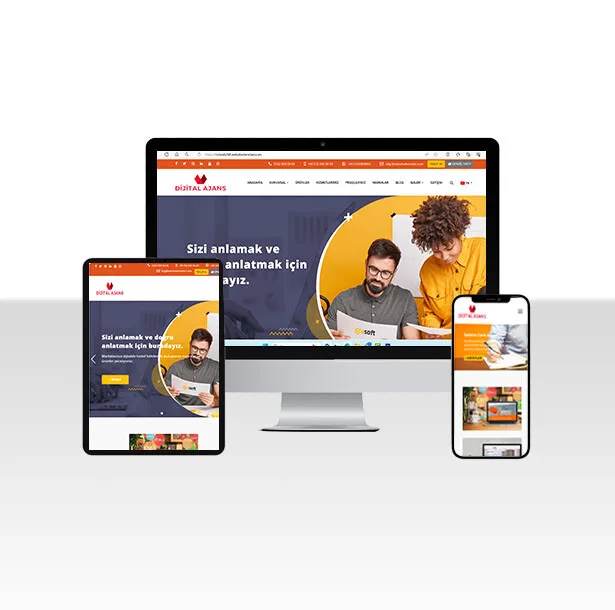 Bilişim ve Reklam Ajansı Şirketi Web Sitesi – Orka — ekran görüntüsü