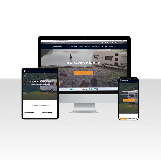 Hazır Karavan Firması Web Sitesi Paketi – Tosba — ekran görüntüsü
