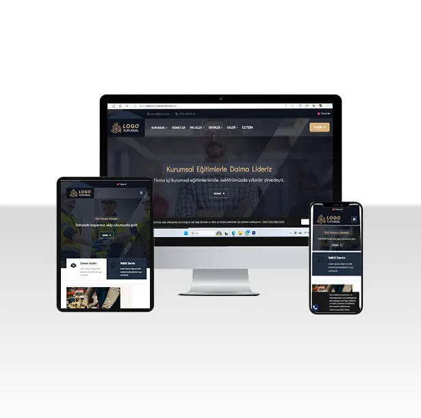 Proje ve Danışmanlık Şirketi Web Sitesi Paketi – Tutku — ekran görüntüsü