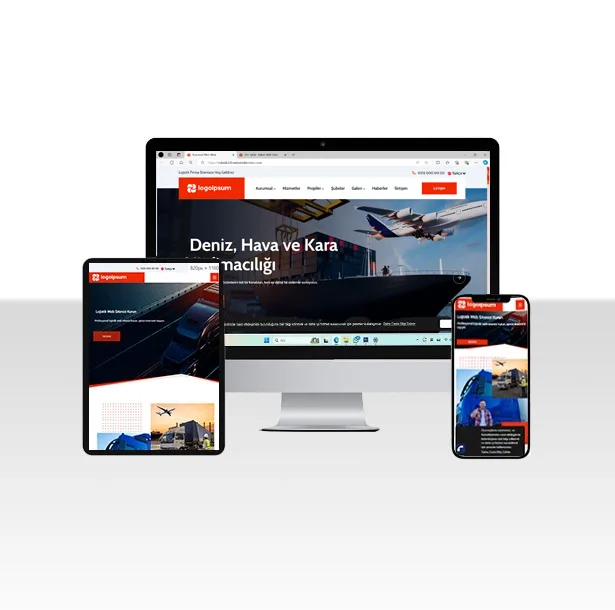 Uluslararası Taşımacılık ve Dağıtım Şirketi Web Paketi — ekran görüntüsü