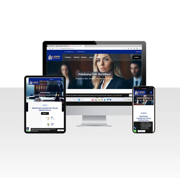 Avukatlık ve Arabuluculuk Web Sitesi Paketi – Palest — ekran görüntüsü