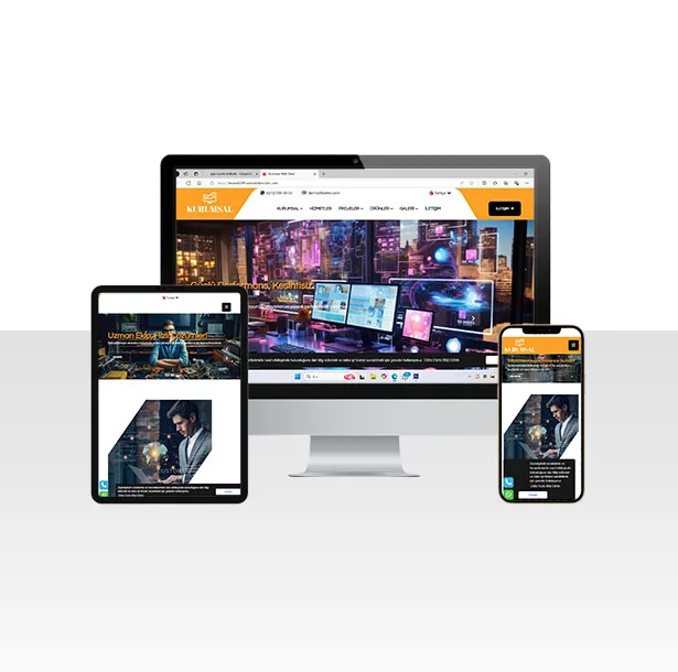 Teknoloji ve Bilişim Sektörü Web Sitesi Paketi – Tech — ekran görüntüsü