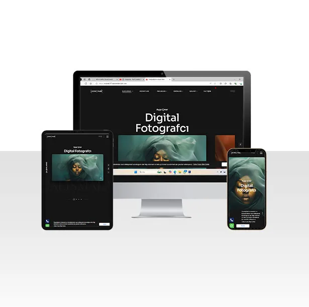 Kreatif Medya ve Fotoğrafçılık Web Sitesi Paketi – Kivi — ekran görüntüsü
