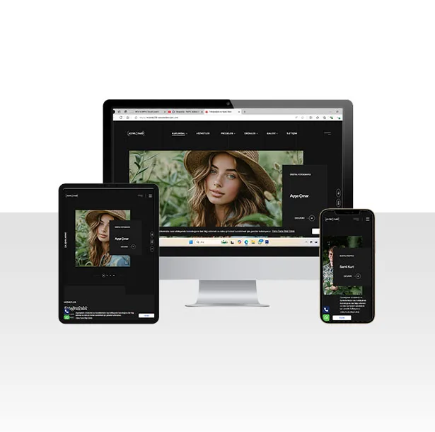 Kişisel Fotoğrafçı ve Sanatçı Web Sitesi Paketi – Fotokapan — ekran görüntüsü