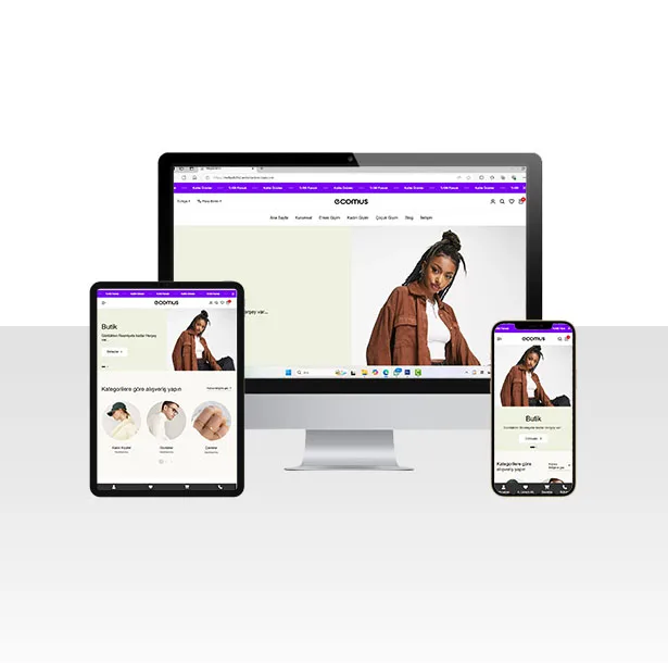 E-Ticaret Tekstil Ürünleri Satışı Web Sitesi Paketi – Wow — ekran görüntüsü
