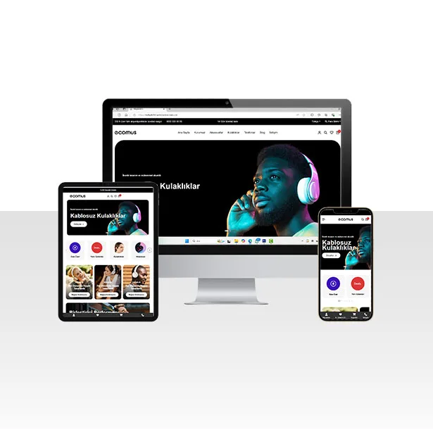 E-Ticaret Telefon ve Aksesuar Web Sitesi Paketi – Elma — ekran görüntüsü