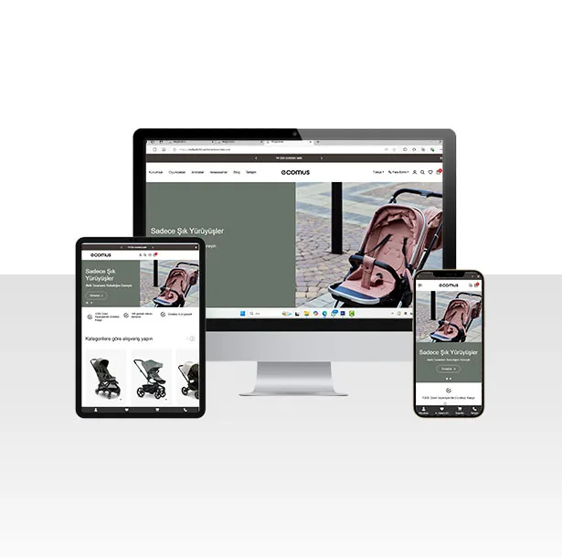 E-Ticaret Bebek ve Çocuk Ürünleri Satışı Web Sitesi – Baby — ekran görüntüsü