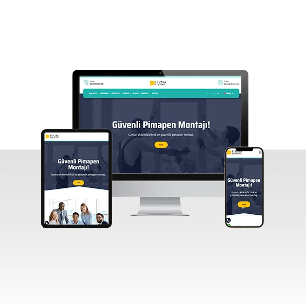 Pimapen ve Sineklik Tamir Web Sitesi Paketi – Vızzz — ekran görüntüsü