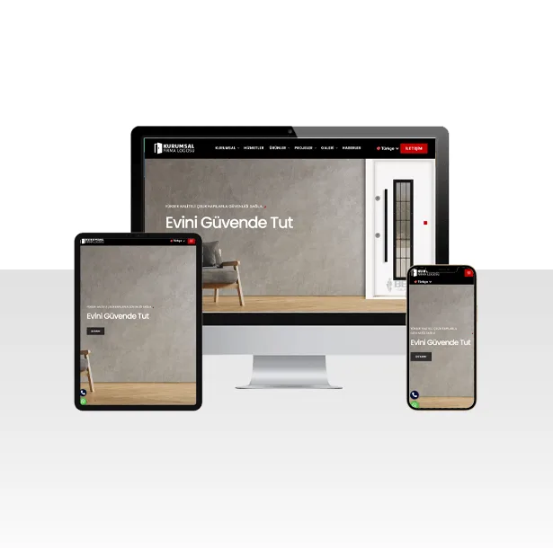 Hazır Çelik Kapı Firması Web Sitesi Paketi – Kubbe — ekran görüntüsü