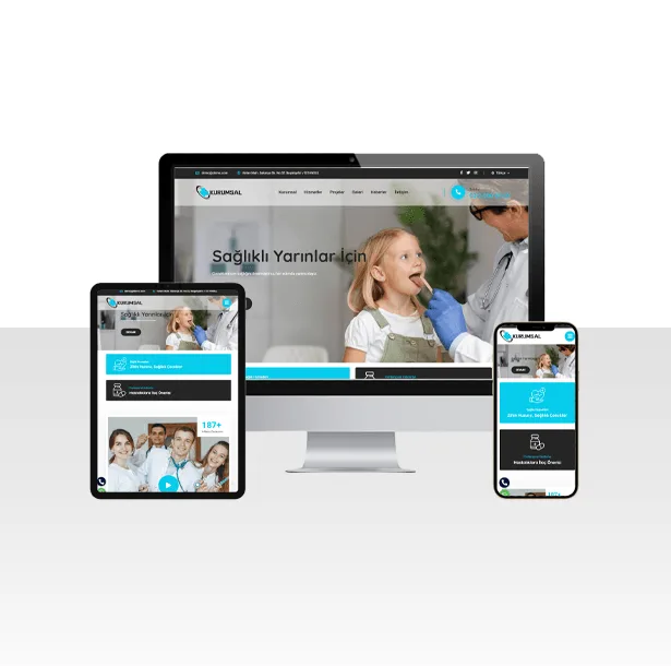 Çocuk Doktor / Muayene Web Sitesi Paketi – Doddo — ekran görüntüsü
