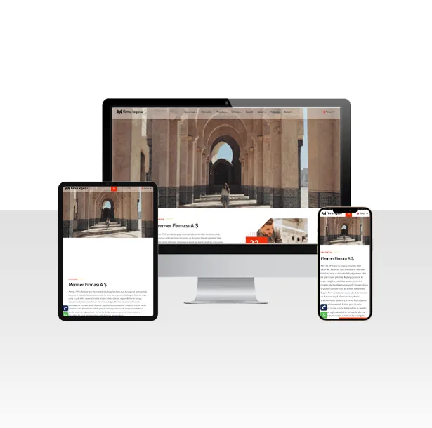 Mermer Firması Hazır Web Sitesi Paketi – Marble — ekran görüntüsü