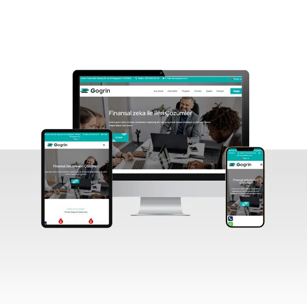Genel Kurumsal Hazır Web Sitesi Paketi – Kolony — ekran görüntüsü