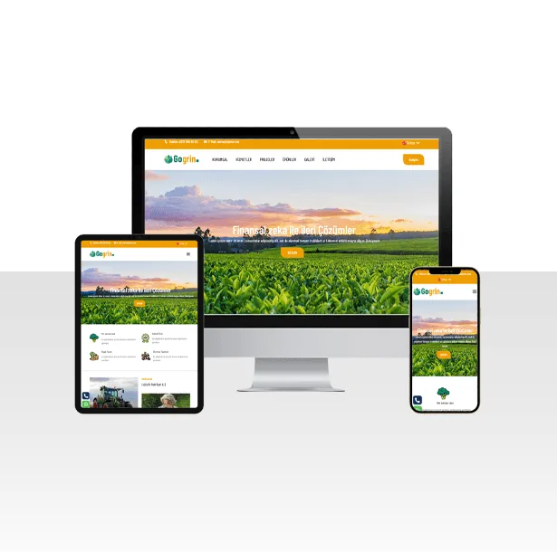 Tarım ve Hayvancılık Hazır Web Sitesi Paketi – Multi — ekran görüntüsü