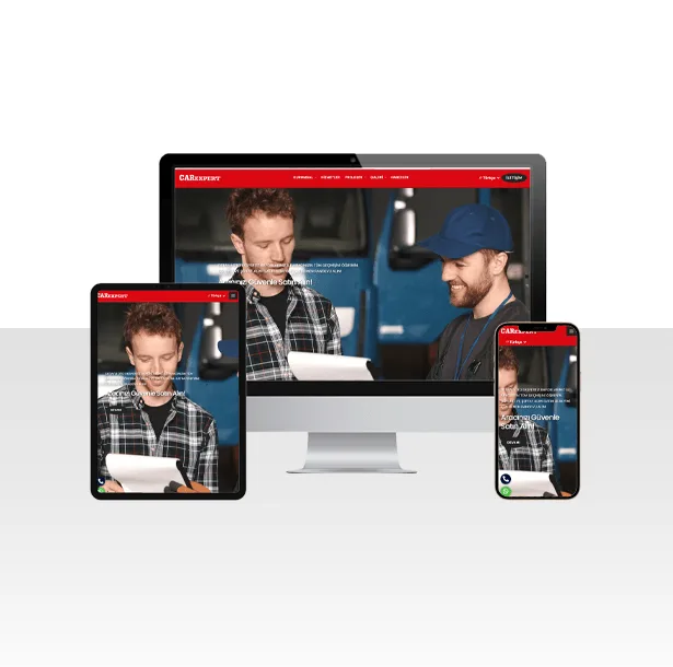 Ekspertiz Firması Hazır Web Sitesi Paketi – King Garaj — ekran görüntüsü