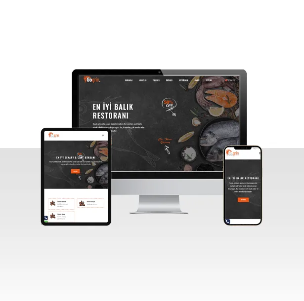 Balık Restaurant Hazır Web Sitesi Paketi – Roka — ekran görüntüsü