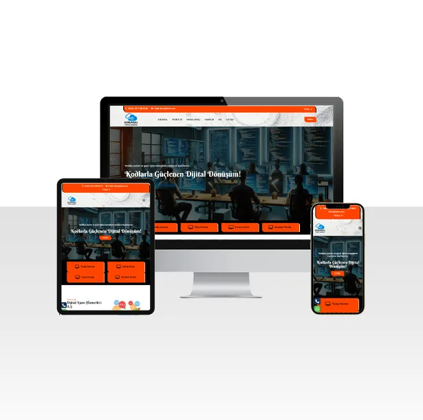 Dijital Ajans ve Yazılım Firması Web Sitesi Paketi – Alpha — ekran görüntüsü