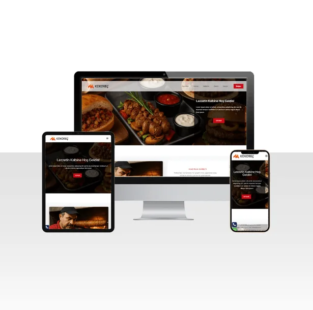 Kokoreç ve Midye Büfe Web Sitesi Paketi – Kokariç — ekran görüntüsü