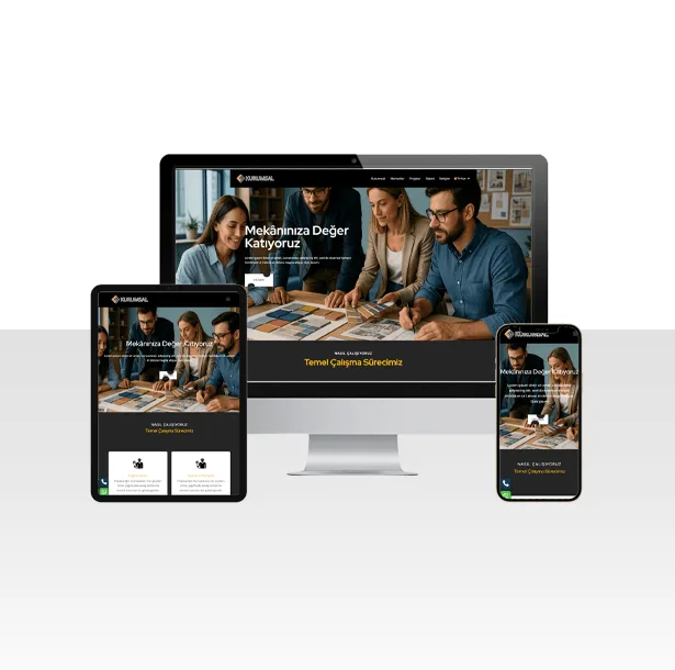İnşaat ve Mimarlık Hizmetleri Web Sitesi Paketi – Kentsel — ekran görüntüsü