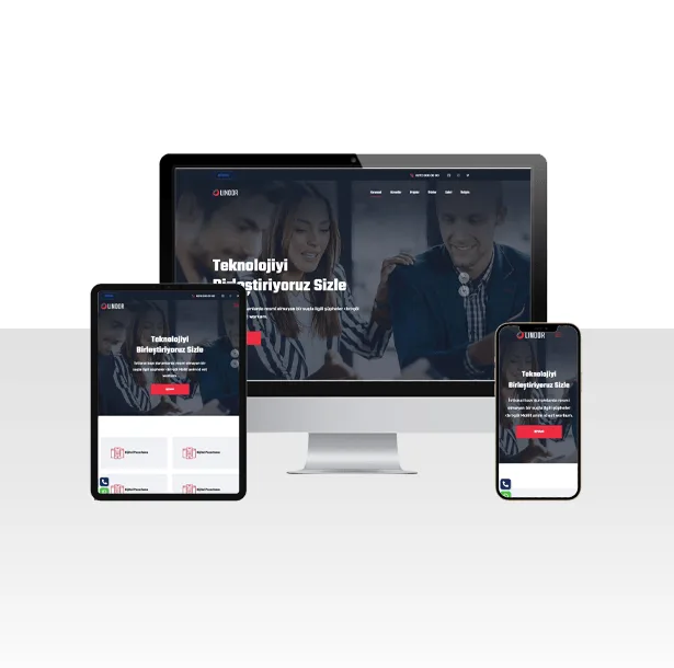 Teknoloji Şirketi Hazır Web Sitesi Paketi – Teknokrat — ekran görüntüsü