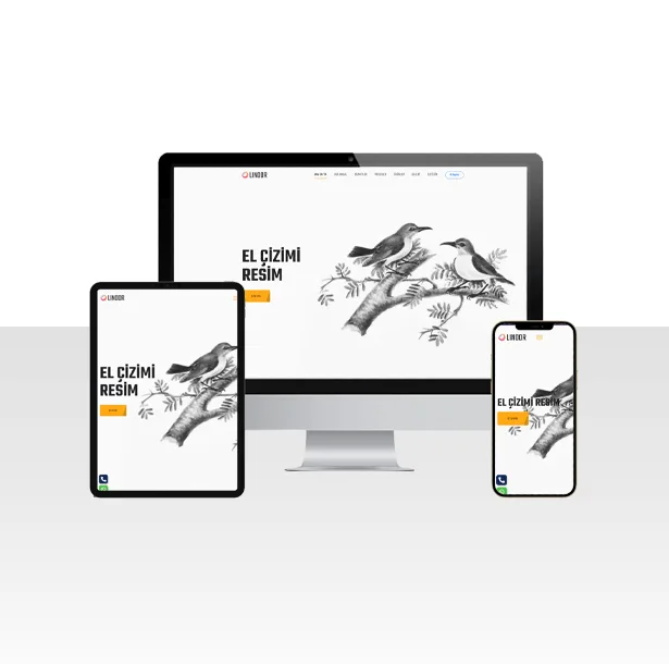 Ressam ve Fotoğrafçı Web Sitesi Paketi – Tablo — ekran görüntüsü