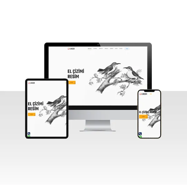 Ressam ve Fotoğrafçı Web Sitesi Paketi – Tablo