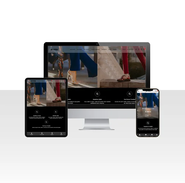 Ayakkabı Firması E-Ticaret Web Sitesi Paketi – Ankara — ekran görüntüsü
