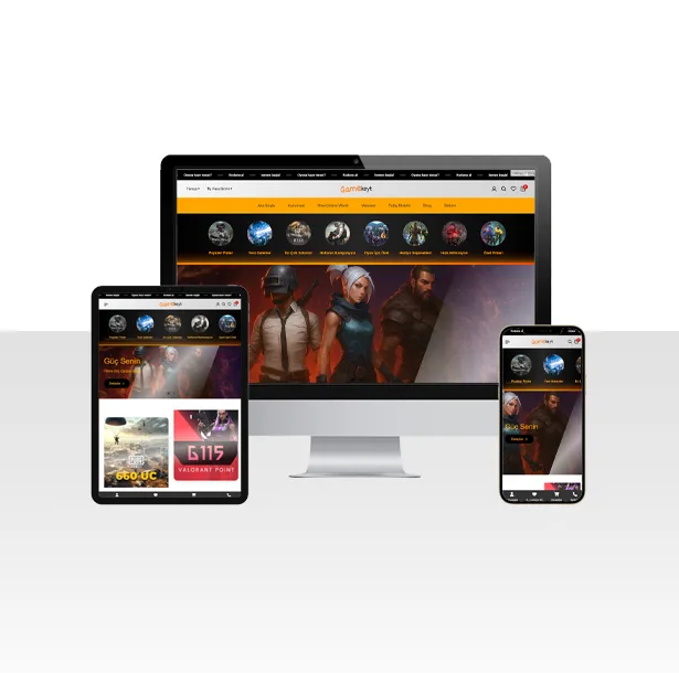 Dijital Ürün Satışı E-Ticaret Web Sitesi Paketi – Antalya — ekran görüntüsü