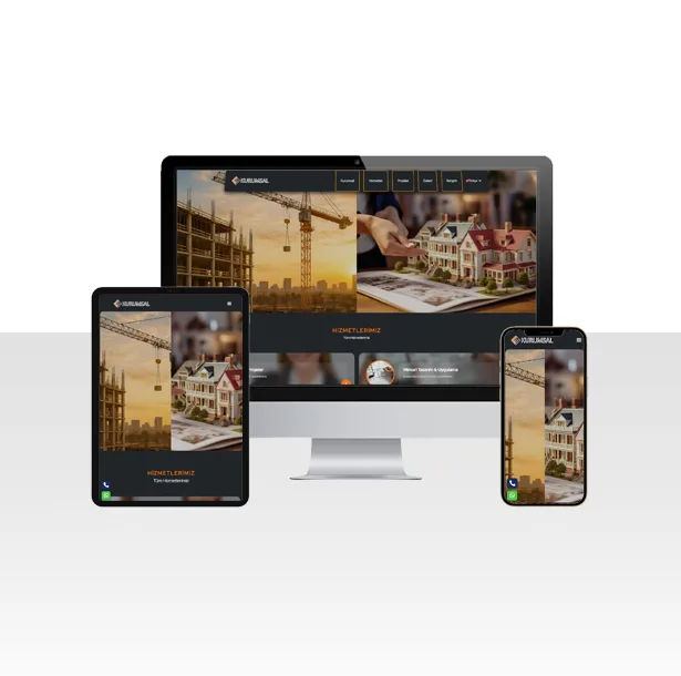 Mimarlık ve İnşaat Şirketi Web Sitesi Paketi – Aydın — ekran görüntüsü