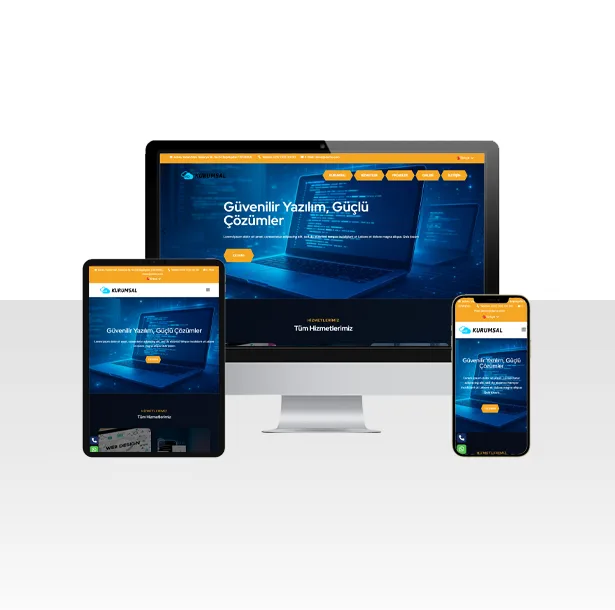 Yazılım ve Ar-Ge Firması Web Sitesi Paketi – Bitlis — ekran görüntüsü