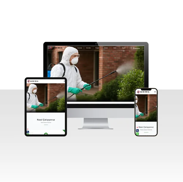 İlaçlama ve Haşere Hizmetleri Web Sitesi Paketi – Diyarbakır — ekran görüntüsü